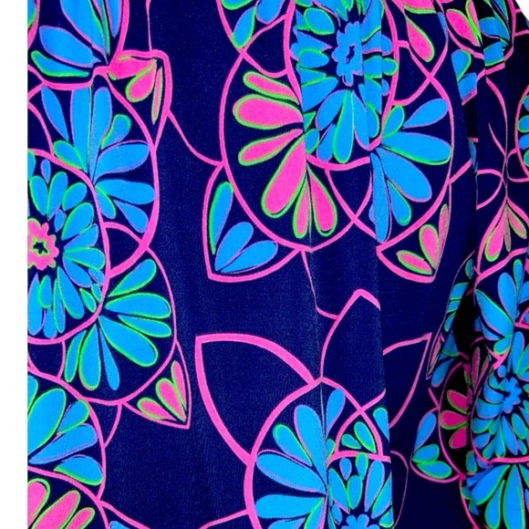 Tori Richard Honolulu Women’s XS Scoop Neck Cordoba Floral Printed Blouse Top - Picture 5 of 10